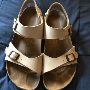 Birki’s sandals excellent cond EU 40 US  9 hippy chick flower girl dead head